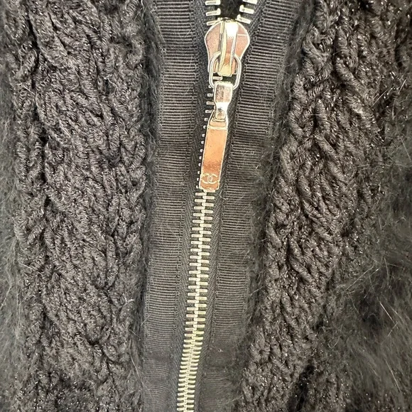 Chanel Angora Fur Sweater